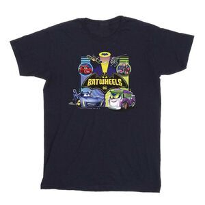 Batwheels Boys Vehicles Cotton T-Shirt / Navy Blue